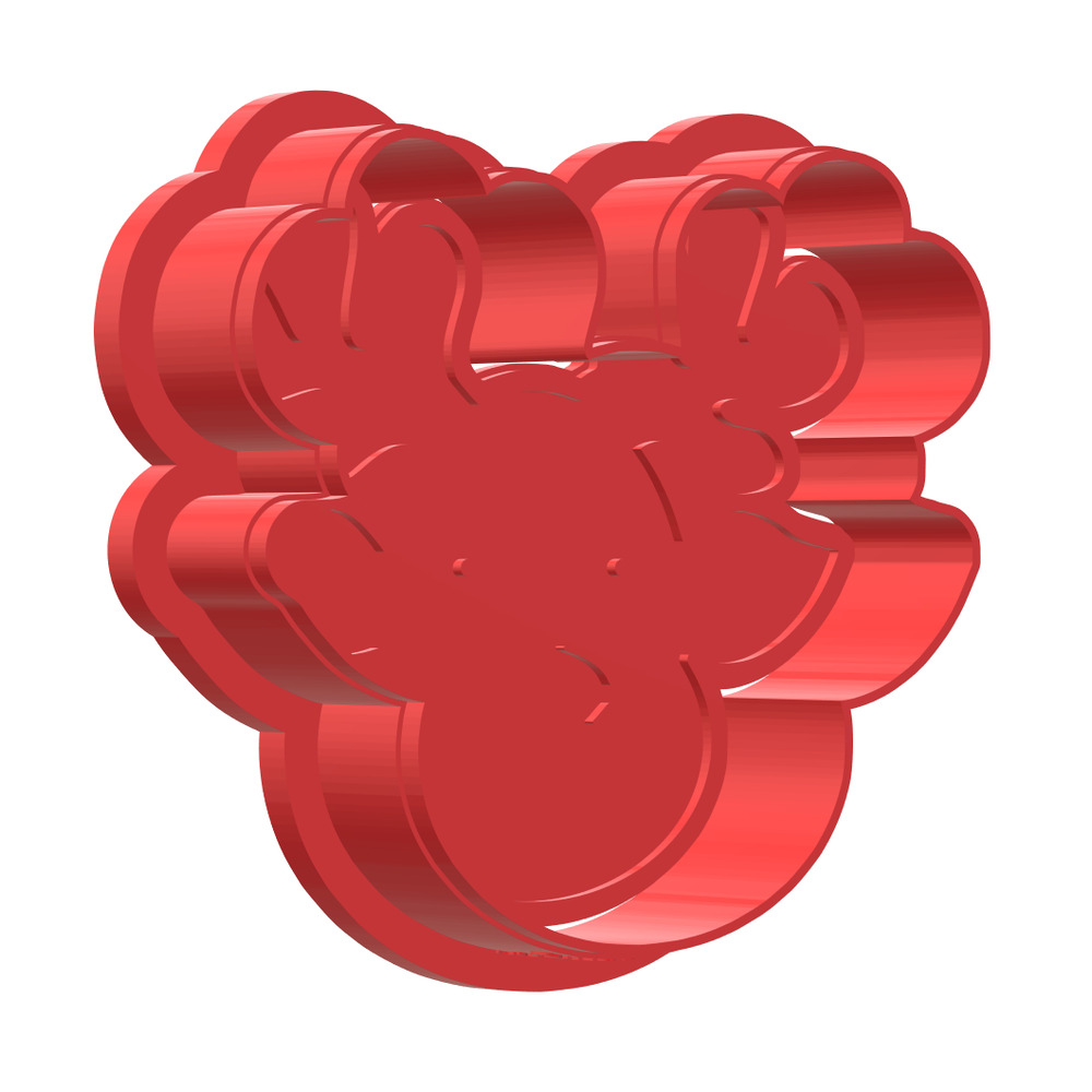cutter-stamp-combo-3d-cookie-cutter-rudolph