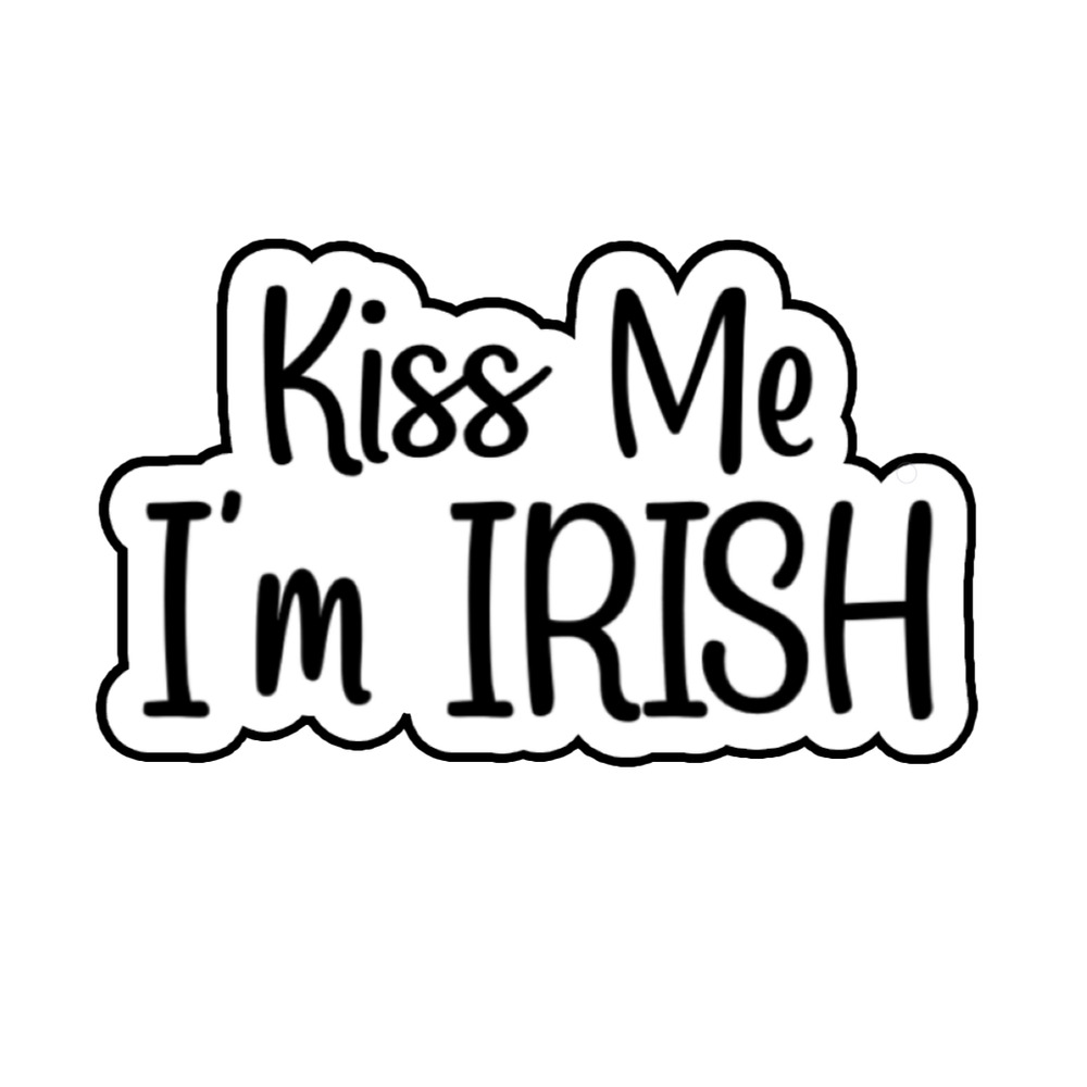 kiss-me-i’m-irish-3d-cookie-cutter-spd1008