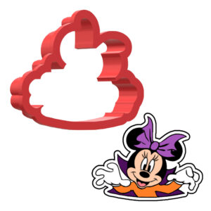 Spooky Minnie Mouse 3D Cookie Cutter