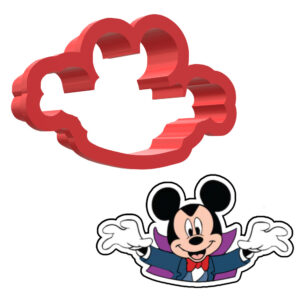Spooky Mickey Mouse 3D Cookie Cutter