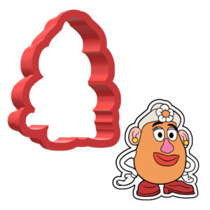 Mrs Potato Head 3D Cookie Cutter
