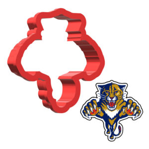 Florida Panther 3D Cookie Cutter - STL File Digital Download