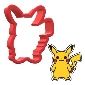 Pikachu 2 3D Cookie Cutter