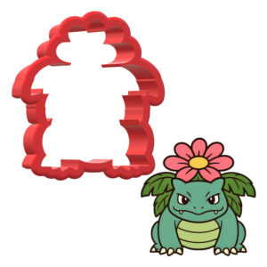 Venusaur 2 3D Cookie Cutter