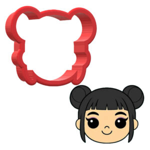 Kpop Demon Hunter Zoey Head 3D Cookie Cutter