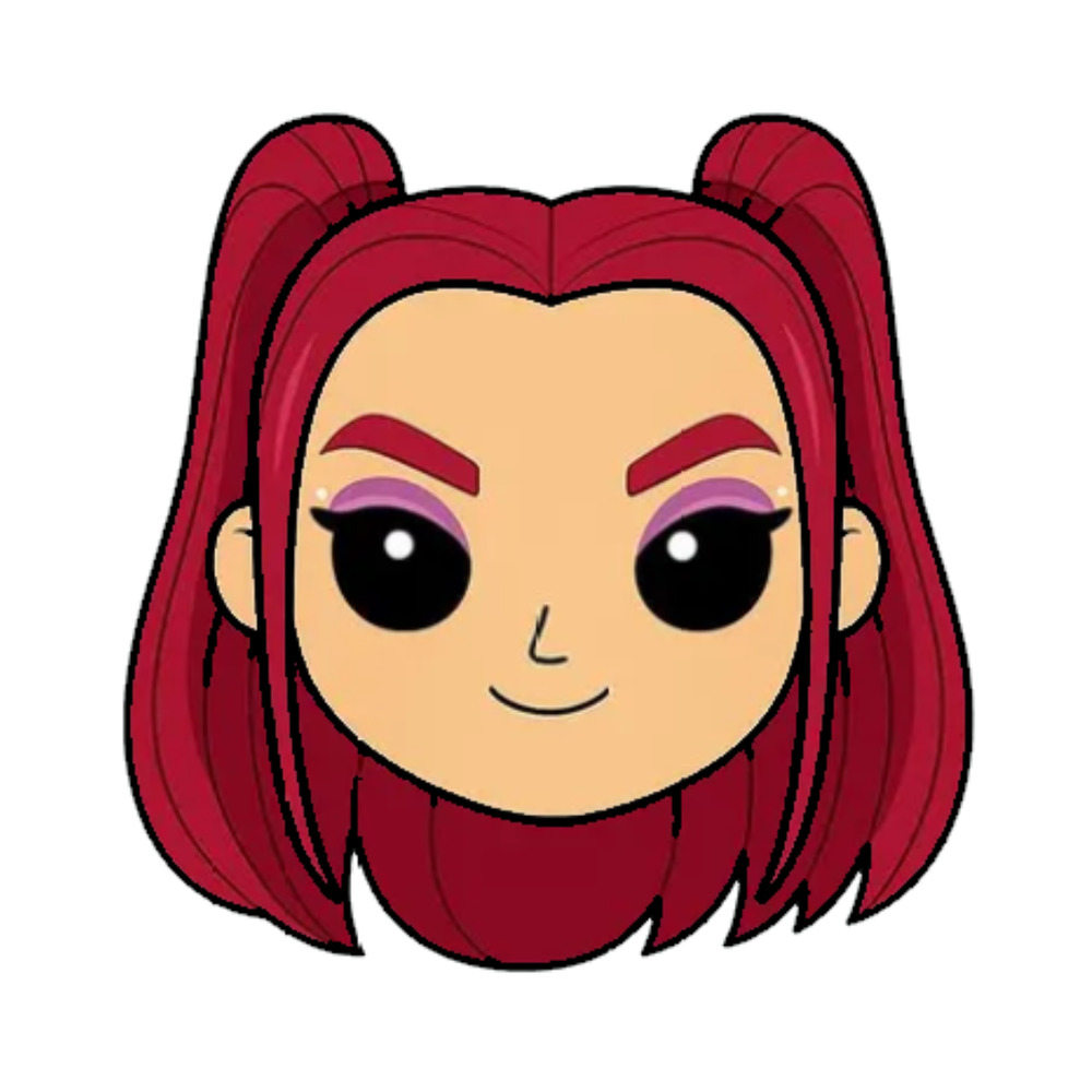 kpop-demon-hunter-mira-head-white-background-3d-cookie-cutter-mo1117
