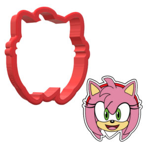 Amy Head 3D Cookie Cutter