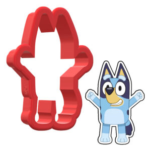 Bluey Arms Out 3D Cookie Cutter