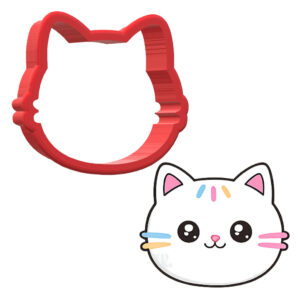 Cakey From Gabbys Dollhouse Cookie Cutter 3D Cookie Cutter