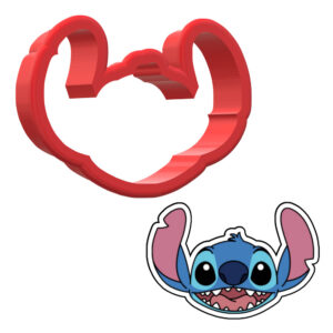 Stitch Head 3D Cookie Cutter - STL File Digital Download